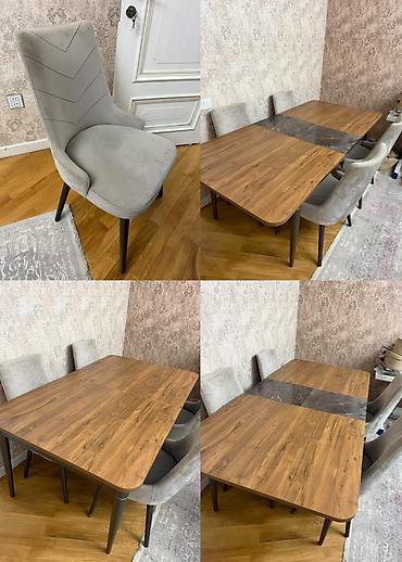 Masa desti 4 oturacaq ile satilir 310azn. Unvan Xetai ray NigazYemək