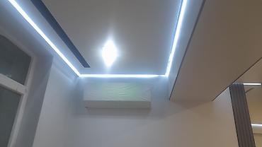 Натяжной потолок: Натяжной потолок Глянцевое Монтаж — 6