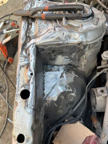 Гладкие металлические листы: Сварочный работа,делаем спринтера борты с нулья,усиливаем передний — 9