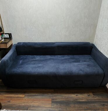 мебель куплю: Диван-кровать, цвет - Синий, Б/у