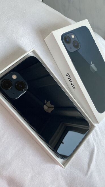 planşet iphone: IPhone 13, 128 GB, Midnight, Simsiz şarj, Face ID, Sənədlərlə