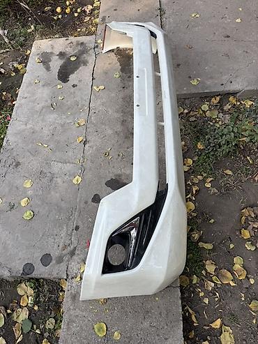 toyota touch 2: Передний накладка на бампер для Тойота Прадо 2018 - Материал: пластик — 1