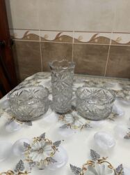 где купить формы для выпечки: Rusun xrustalı 3-ü bir yerdə dəstdi