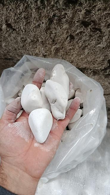 kala: ⚪ DEKORATİV AĞ DAŞ SATIŞI ⚪ Dekorativ ağ daşlar bağ, həyət, villa və — 3