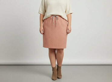 ccc różowe sandały: Women`s skirt, size 5XL