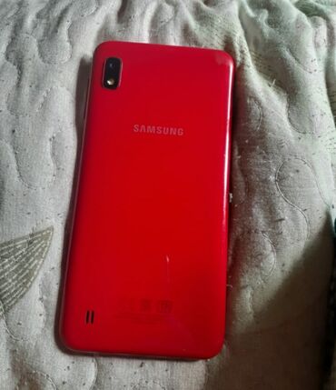 memory kart: Samsung Galaxy A10, 32 GB, rəng - Qırmızı, İki sim kartlı