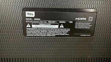 tcl c6k: Телевизор TCL 40S65A, 40" - Платформа: Android TV - Поддержка — 3