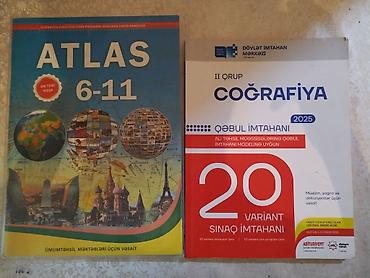 klas 6: Coğrafiya üzrə iki kitab dəsti. İkisi birlikdə 6 azn — 1