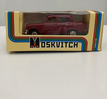 Модели автомобилей: Коллекционная металлическая модель автомобиля Москвич-403 от фирмы