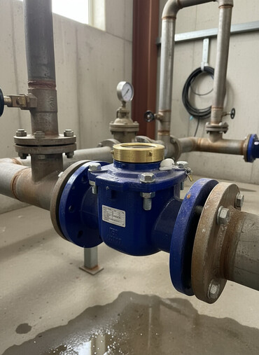 люк чугуный: Счетчик для воды, водомер, Для холодной воды, Диаметр резъбы: 80 мм