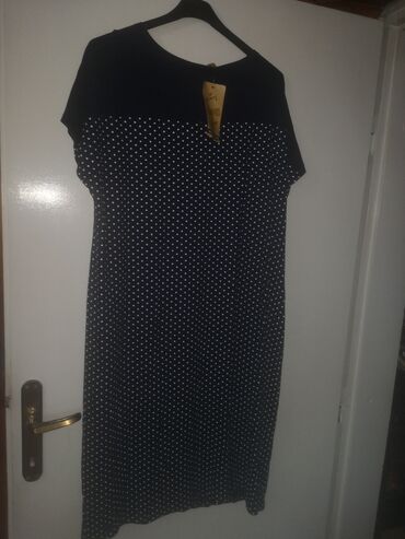 teget haljina kombinacije: 5XL (EU 50), Drugi stil, Kratkih rukava