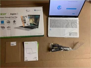 acer aspire 5742: Ноутбук, Acer, 8 ГБ ОЭТ, Intel Core i3, 15.6 ", Жаңы, Татаал эмес тапшырмалар үчүн, эс тутум SSD