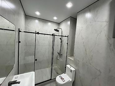 аламедин евроремонт: 2 комнаты, 50 м², Аламедин-1 мкр Элитка, 2 этаж, Дизайнерский ремонт — 3