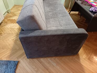 stari satovi na navijanje: Three-seat sofas, color - Grey, Used