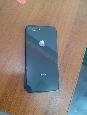 Apple iPhone: IPhone 8 Plus, 64 GB, Blue Titanium, Barmaq izi