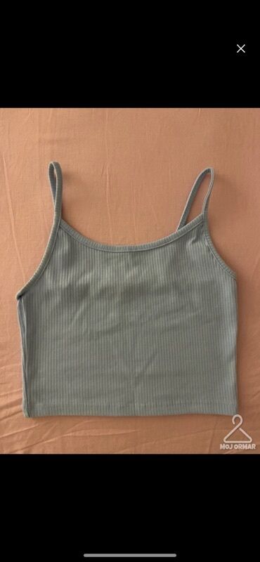 zara helanke sa slicem: XS (EU 34), Cotton, Single-colored, color - Blue