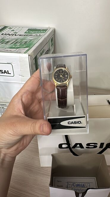 Qol saatları: Yeni, Qol saatı, Casio, rəng - Qəhvəyi