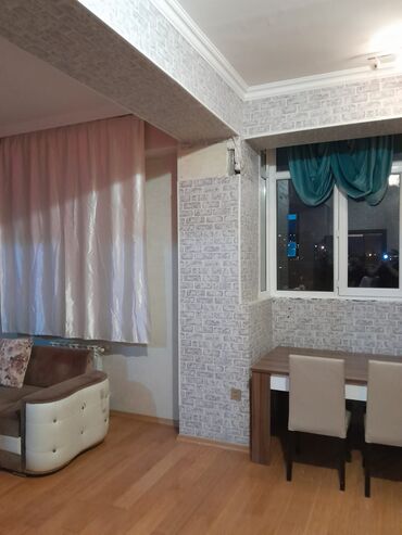 Uzunmüddətli kirayə mənzillər: Kristal 2 de 17/6 mertebesinde 2 otaqli ev 400 azn müşseri ferqi — 14