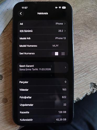 Apple iPhone: IPhone 13, 128 GB, Midnight, Face ID — 5