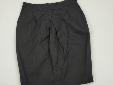 skórzane czarne spódnice: Spódnica, M, stan - Bardzo dobry