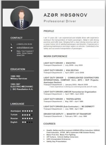 Reklam, çap: CV Hazırlanması Uğurlu iş Müsahibələri üçün CV Sifarişi . CV-nizə — 5