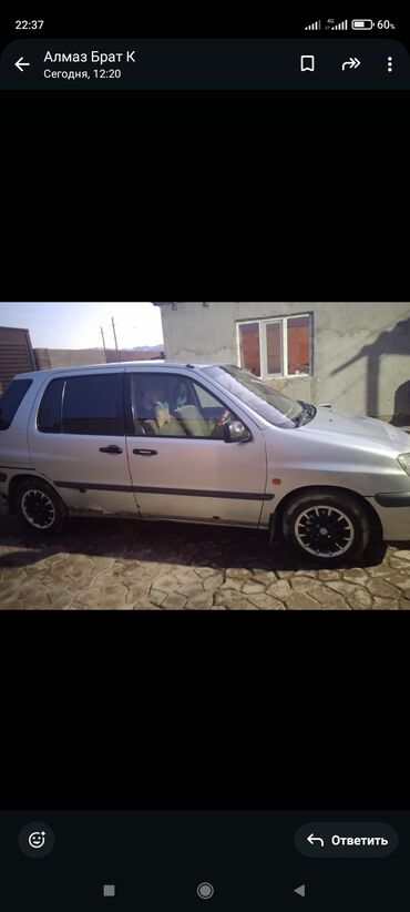 ящик для автомобиля: Toyota Raum: 1998 г., 1.5 л, Автомат, Бензин, Вэн/Минивэн