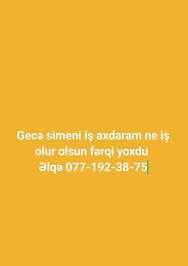 dayə axtariram: 0771923875 — 1