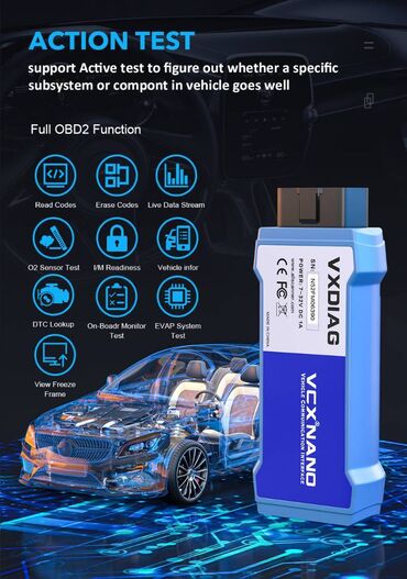 Alati za automobile: NOVO- VXDIAG Nano NX600 Pro za GM USB WiFi OBD2 VXDIAG NΑΝΟ NX600 Pro — 10