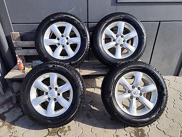 Колеса в сборе 265 / 60 / R 18, Зима, Б/у, Комплект, Внедорожные (АТ/МТ), Литые, отверстий - 6
