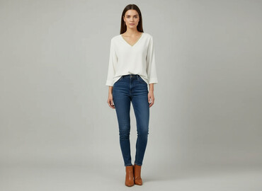 massimo dutti bluzka z długim rękawem: Women's blouse, size L