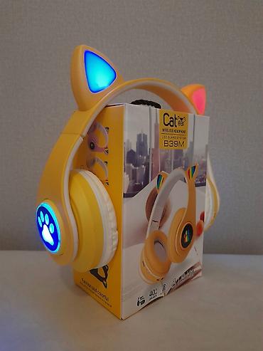 ses aparatı: Yeni Simsiz (Bluetooth) Qulaqcıqlar, rəng - Sarı — 1
