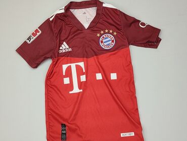 spodenki adidas dziewczęce: Koszulka, Adidas, 8 lat, 122-128 cm, stan - Dobry