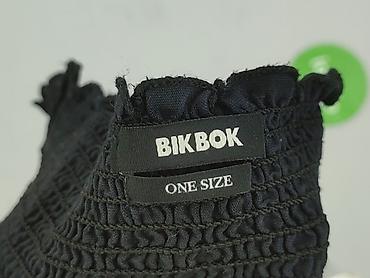 czarne bluzki basic: Bik Bok, Top damski, rozmiar One size — 4