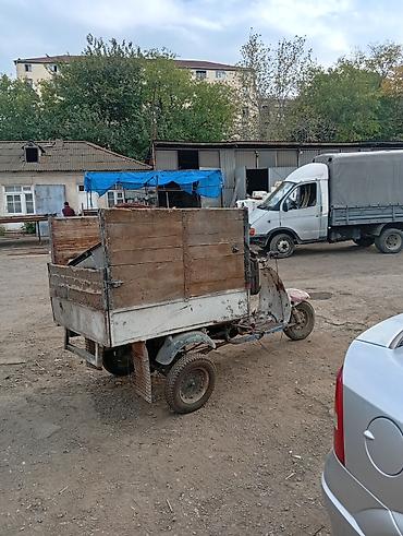 moped 49 cc: Üçtəkərli yük motoskleti - Konstruksiya: Ön hissəsi skuter tipli — 2