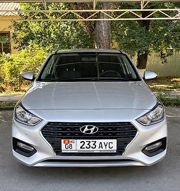 10 00 20: Hyundai Accent: 2017 г., 1.6 л, Автомат, Бензин, Седан — 2
