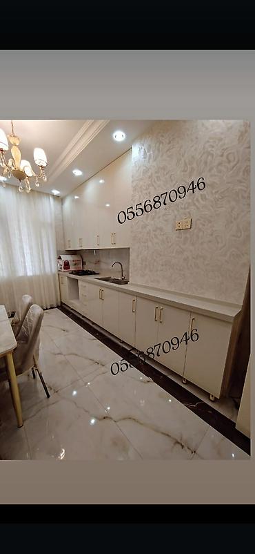 metbex ucun skaf: Sifarişlə mətbəx dəsti, Sadə laminat, Kredit yoxdur, Pulsuz çatdırılma — 6