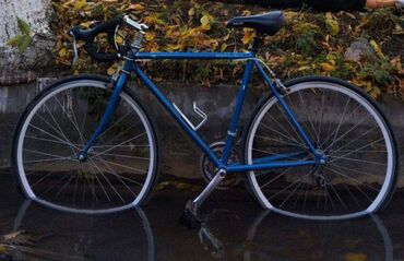 велосипед с широкими колёсами: Городской велосипед, Рама M (156 - 178 см), Б/у