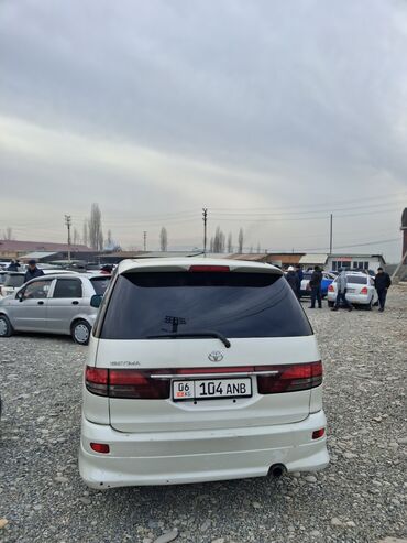 Toyota: Toyota Estima, правый руль, белый минивэн. Основные особенности: - — 6