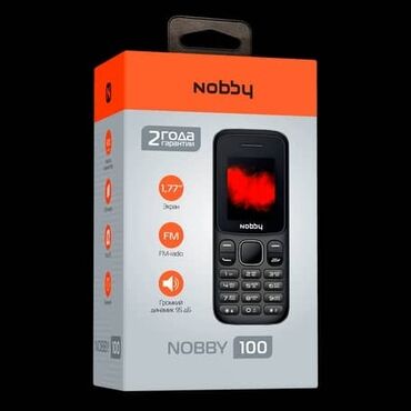 Запчасти и аксессуары для бытовой техники: Сотовый телефон Nobby 100 новый в коробке с документами цена 1200сом