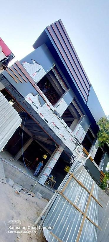 Фасадные работы: АКП АЛЮКАБОНД ШИРОКАФОРМАТ КЕРОМАГРАНИТ АЛЬКАПОН АЛЮКБОНД — 7