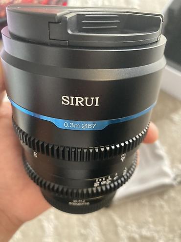sony 50mm: Объектив SIRUI 16mm T1.2 Cine - Кинообъектив с ручным фокусом и — 1