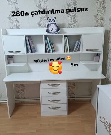 Masa və oturacaq dəstləri: Yazı masası