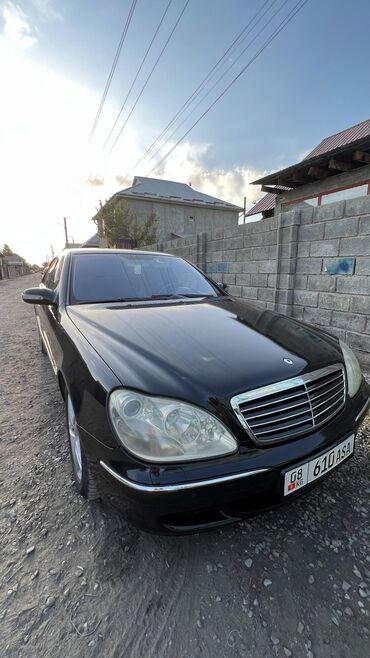 мерс 2000 года: Mercedes-Benz S-Class: 2003 г., 5 л, Типтроник, Бензин, Седан