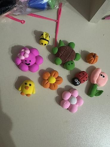 детский игровой набор play doh: Uşaqlar üçün rəngarəng model plastilini dəsti - Parlaq rəngli, yumşaq — 1