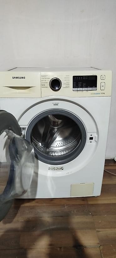 naxis masini: Paltaryuyan maşın Samsung, 6 kq, İşlənmiş, Avtomat, Qurutma var, Kredit yoxdur, Pulsuz çatdırılma — 2