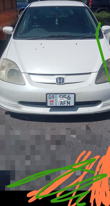 купить фронтальный погрузчик бу: Honda Civic: 2002 г., 1.5 л, Типтроник, Бензин, Хэтчбэк