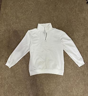 меховые воротники: Белый полузамок(half-zip). - Цвет: белый. - Крой: прямой, базовый. - — 1