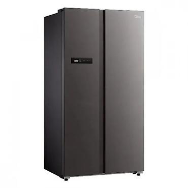 modem satilir: Midea MDRS791MIE28 Soyuducu — Side-by-Side, 604 L, Jazz Black Böyük — 2