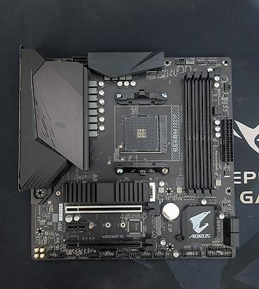 Материнская плата для ПК, Б/у, Gigabyte, AM4, ATX