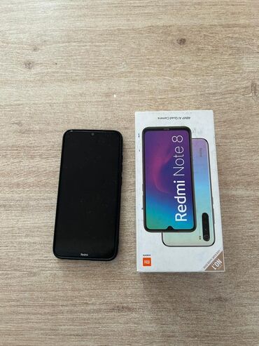телефоны редми нот 10: Xiaomi, Redmi Note 8, Б/у, 64 ГБ, цвет - Черный, 2 SIM